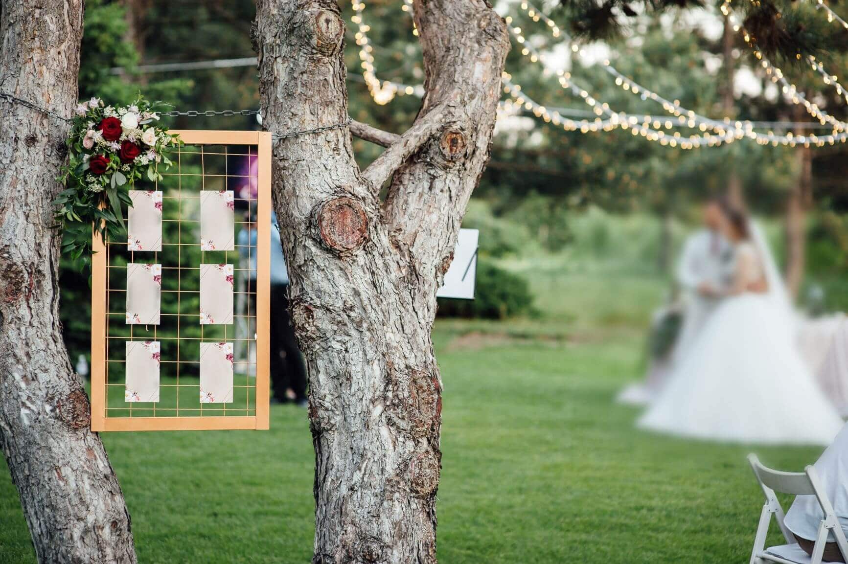 wedding seating plan