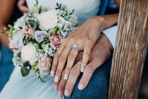 last minute wedding rings
