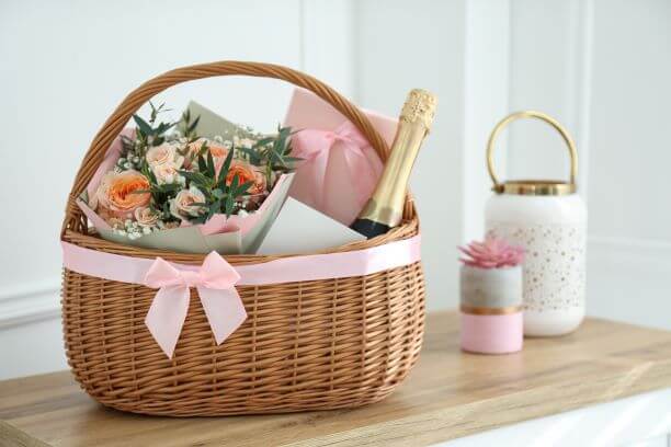 Unusual gift ideas for newly weds 1 wedding gift basket