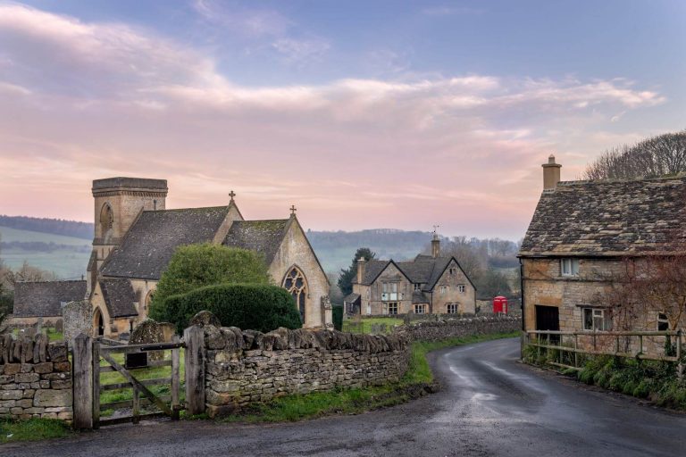 Snowshill church in the Cotswolds