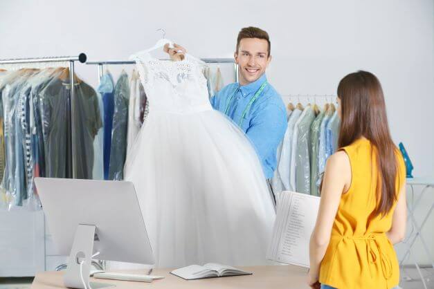 How To Clean Your Wedding Dress 1 professionally clean wedding dress