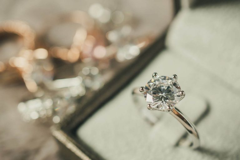 a stunning engagement ring