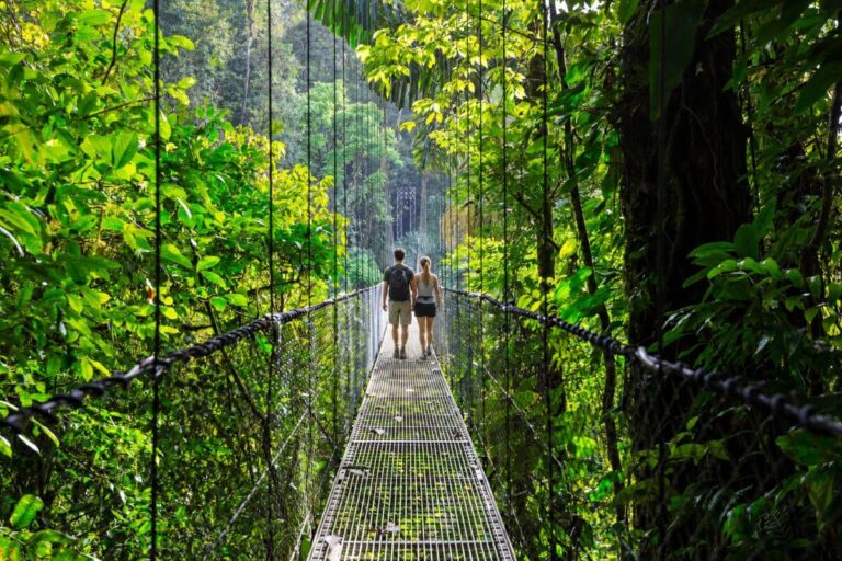 couple on honeymoon in costa rica